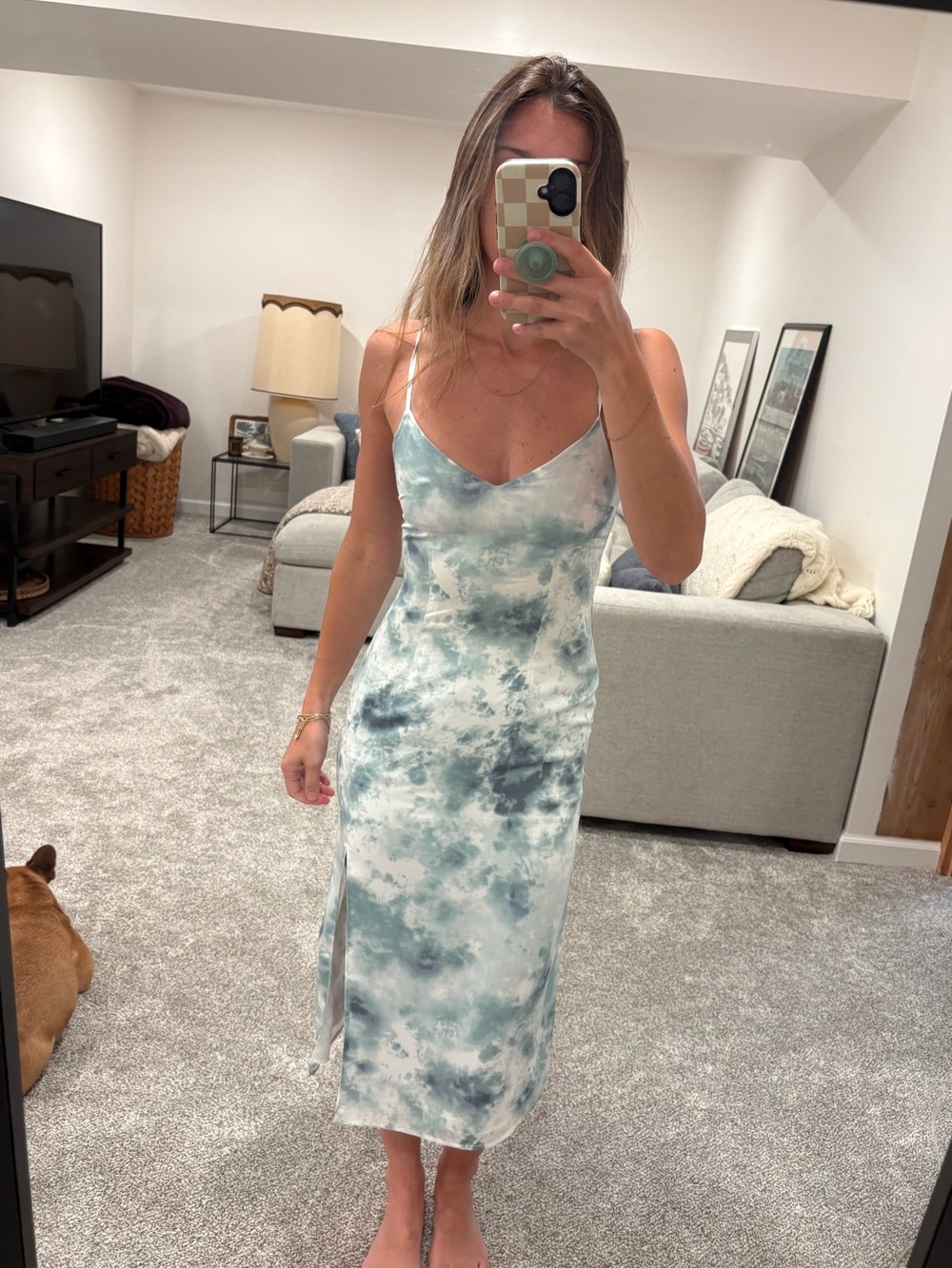 Abercrombie & Fitch Tie-Dye Dress